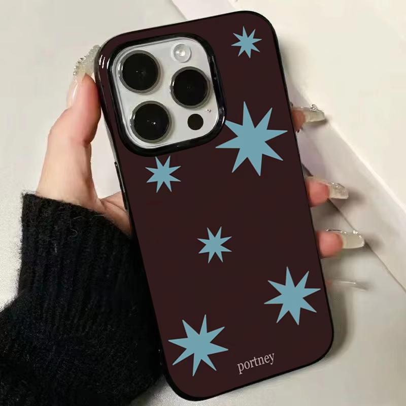 

Adorable Blue Stars Phone Case For Samsung S25 S24 Ultra S23 Ultra S22 S21 S20 Plus Note 20 S24FE S23FE Cover S25 Ultra 5G