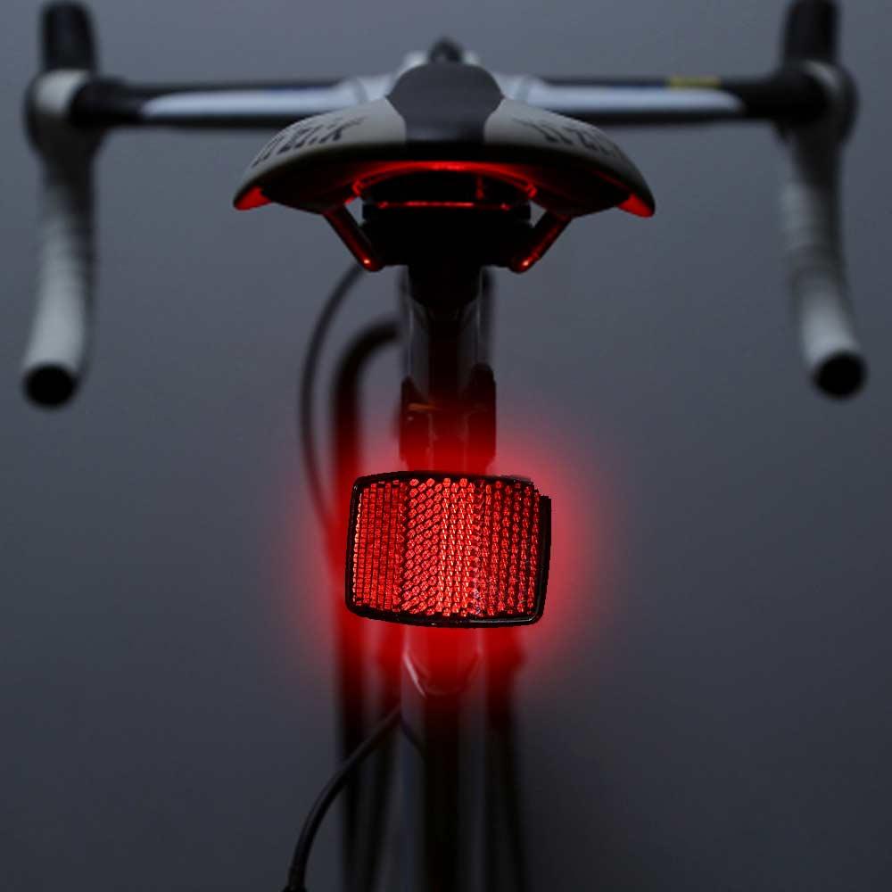 Road Bike Bike Warning Light Bicycle Reflective Reflector Bike Reflector Bike Handlebar Reflector