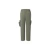 Li Ning Golden Era Solid Color Loose Casual Pants Men Bottoms Military-Green AKXT075-2