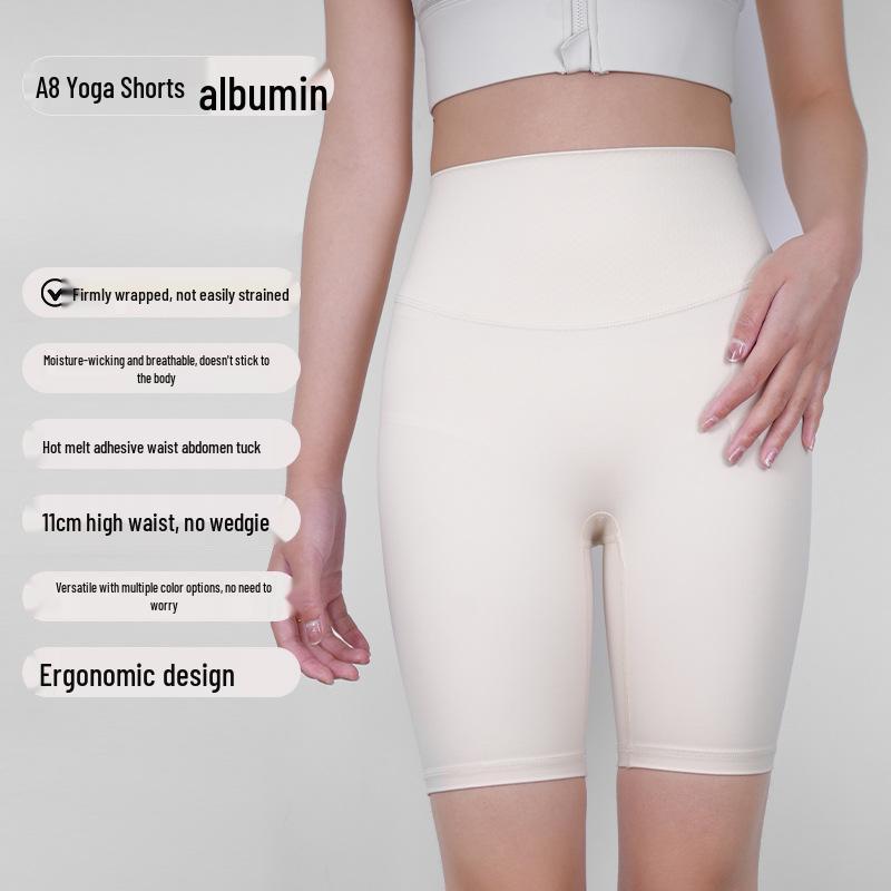 

Женские шорты для йоги и велоспорта с высокой посадкой и эффектом «персиковых» ягодиц Triple Extra Large