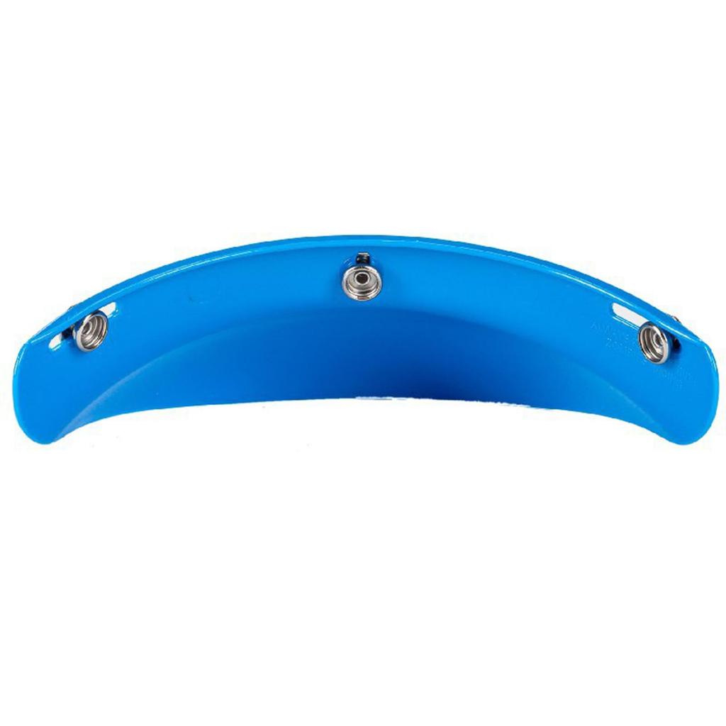 3-Snap Motorcycle Helmet Visor Peak Shield Protector 15cmx5cm