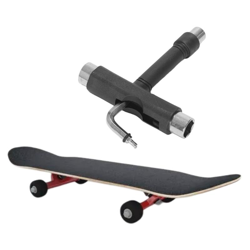T Shape Skateboard Wrench Skateboard Roller Skate Tool Portable Skateboard Tool Skateboard Longboards Accessories
