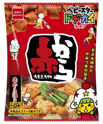 Oyatsu Company Oyatsu Company Baby Stard Big Ramen Red Karakara Hotpot Flavor Sweets Red Karakara Pot Wide Noodles 62g X 12 Bags (Official) (Limited