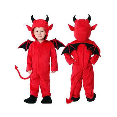 Costumes d'Halloween pour enfants, mignons petits diables, chauve-souris, vêtements de spectacle, garçons et filles, jeux de rôle, costumes de vampire