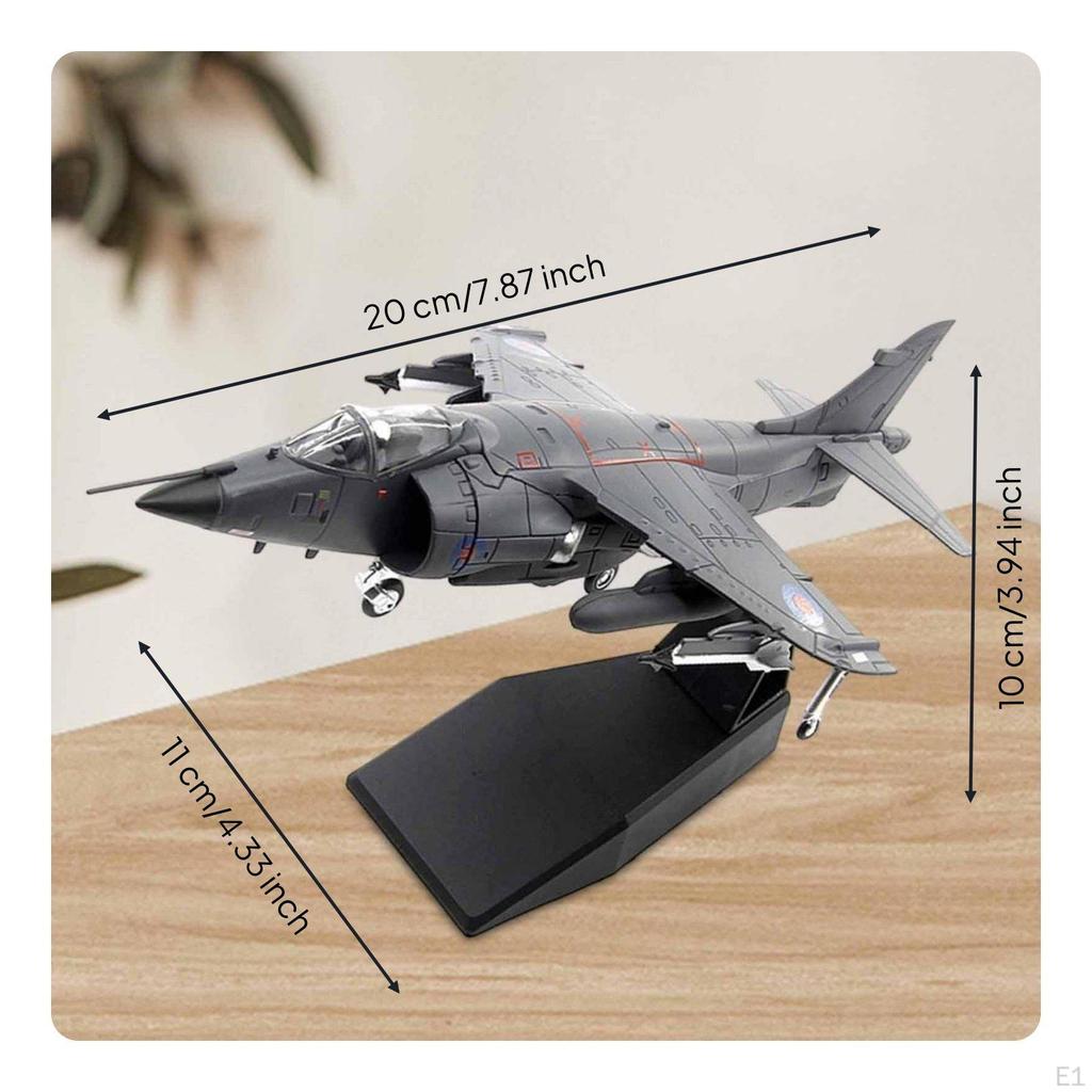 1/72 Scale Jet Model Collector's Item Fighter Detailed Diecast Airplane for Aviation