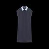 Mohan Yimei Color-Block Polo Sweatshirt Dress