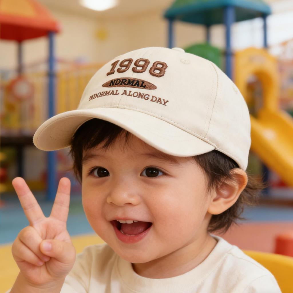 Unisex Toddler Duckbill Sun Hat - Stylish Spring & Autumn Baseball Cap for Infants and Toddlers