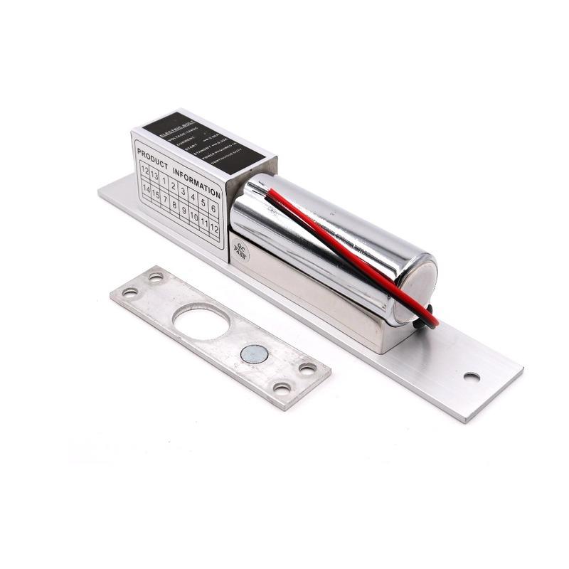 12V Electric Drop Bolt Lock Electric Deadbolt Door Lock for Door Access Control System