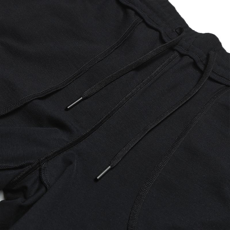 Fila White Classic Versatile Comfortable Casual Pants Women Bottoms Black F11W623603FBK