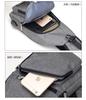 Versatile Crossbody Shoulder Bag For Men With External Usb Port And Front Pocket