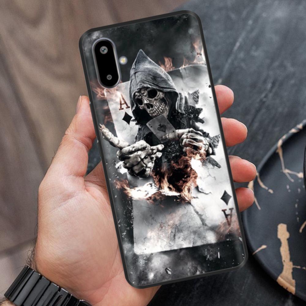 Case For Samsung Galaxy M06 Case 6.74" Cute Flower Cover Soft Silicon Matte Protective Fundas For Samsung F06 Bags Cartoon Shell