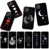 Cover for Xiaomi Redmi Note 11 15 8 9 10 Pro Plus A5 9A 9T 10A 10C 9C NFC 15C 8T Casing Phone Case Sky Astronaut Moon Stars
