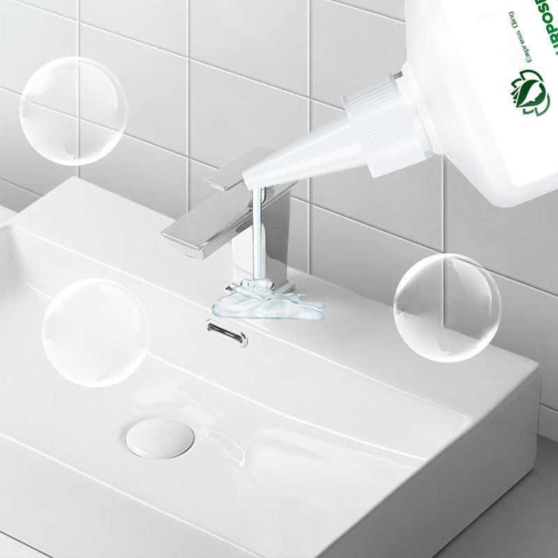 Universal Bathroom Cleaner Powerful Descaling Spray Toilet Faucet Tile & Glass - All-Purpose Bath & Shower Cleaning Tool