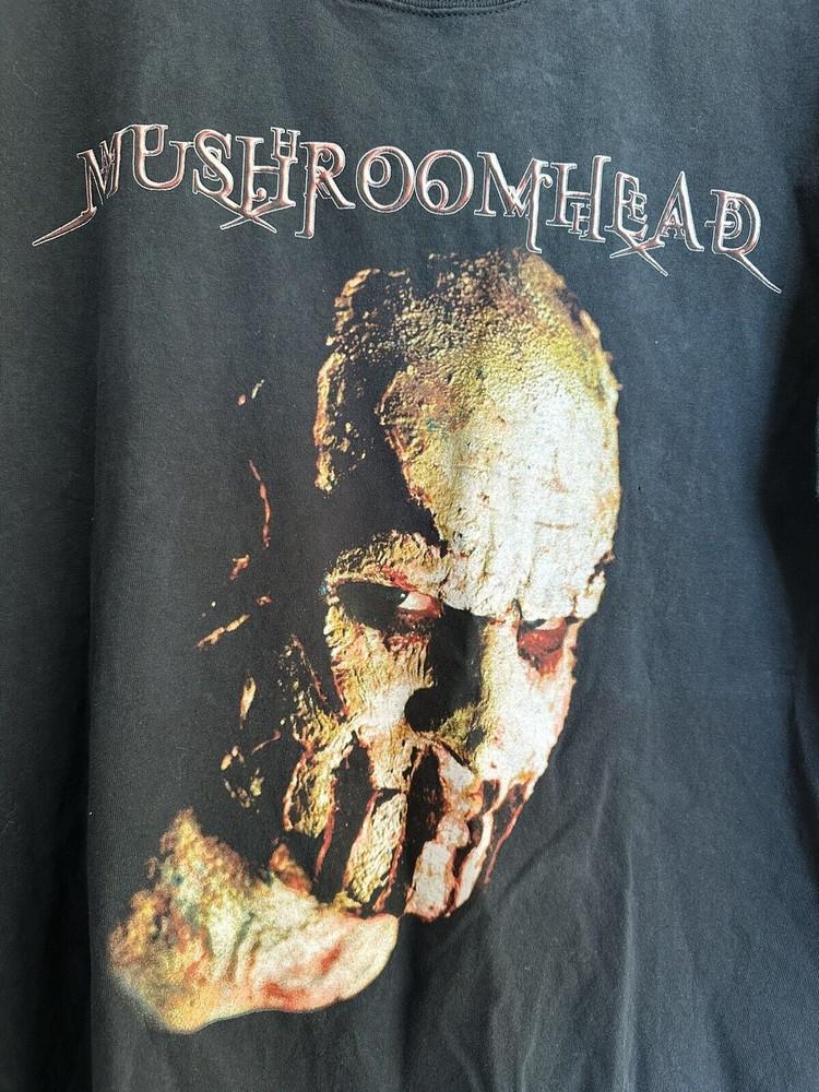 Mushroomhead Gift For Family Black T-Shirt Cotton All Size Unisex T-Shirt XXL