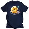 Bitcoin Cryptocurrency Art Dogecoin Rocket Crypto Meme T Shirt Graphic Summer Loose Cotton Men's Tees Harajuku O-Neck TShirt