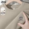 JEEP SPIRIT Men's Casual Logo Crewneck Sweatshirt
