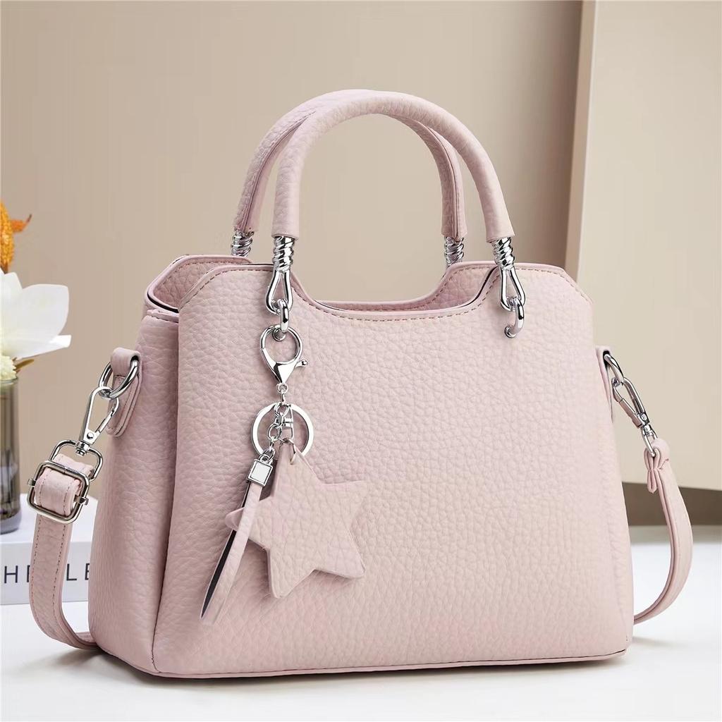 Solid Color Simplicity Large Capacity Shopping Bag Casual Women's Handbag Classic Fashion Women's Office Business Shoulder Bag