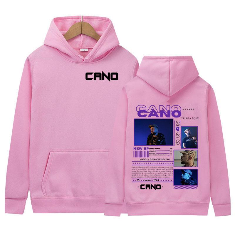 Rapper Cano Music Album Tour 2025 Hoodie Men Women Hip Hop Vintage Pullover Sweatshirt Casual Fashion Oversized Hoody Streetwear