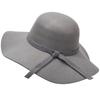 Cappelli a tesa larga stile vintage Cappelli bombati a tesa larga in feltro Cappello a secchiello alla moda Abbigliamento casual
