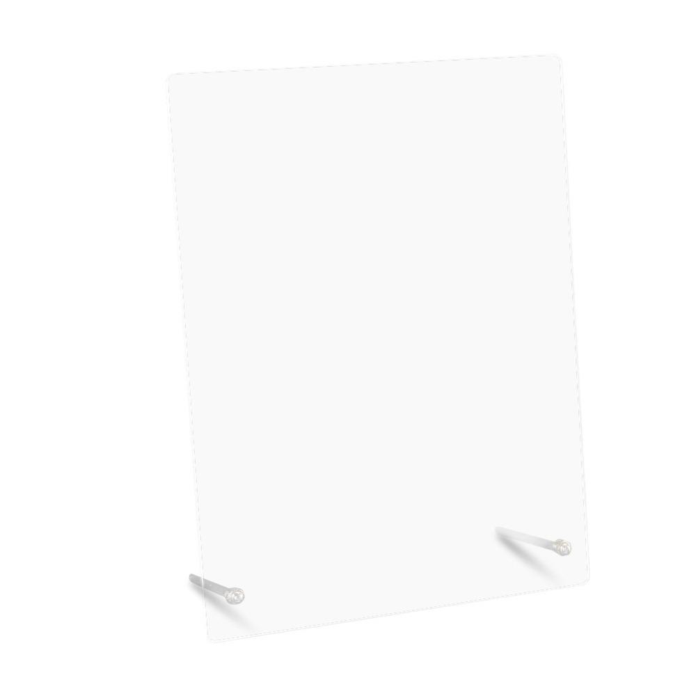 Double-Sided Display Clear Acrylic Nail Art Display Frame Salon Use