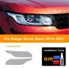 Pair Car Headlights Tint Black Protective Film Transparent TPU Stickers Cover For Range Rover Sport L494 2014- Accessories