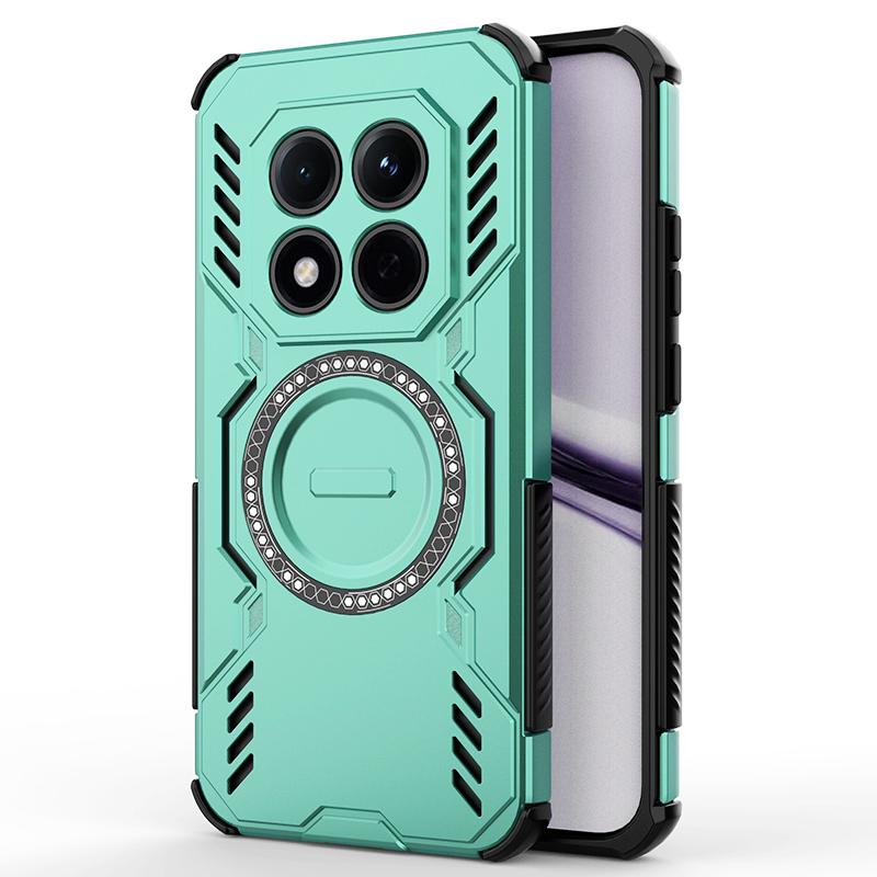 KEYSION Heat Dissipation Case for Redmi Note 15 5G 15 Pro 4G Magnetic Cooling Shockproof Phone Cover for Redmi Note 15 Pro+ 5G