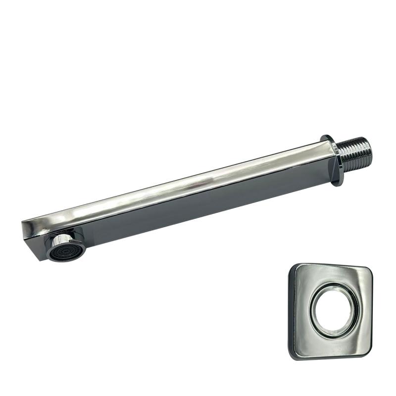 

Bathroom nozzle bathtub stainless steel wall mounted Square bathtub faucet shower stainless steel Tub Spout