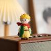 Vintage Handmade Solid Wood Fox Sculpture Statue Miniature Animal Figurines Desktop Ornament for Home Office Decoration Gift