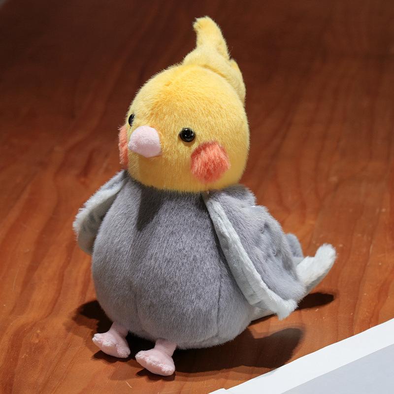 Niedliche Papageienpuppe Plüschtier Vogel Papageienpuppe Kindergarten Baby Bauchredner Handpuppe