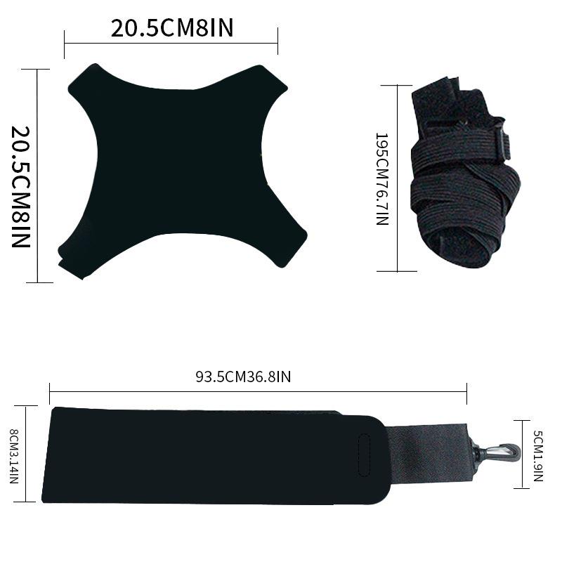 Adjustable Volleyball Training Aid for High Jumps and Spiking Practice