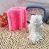 3D Animal Shape Silicone Candle Molds Animal Shape Resin Silicone Molds for Epoxy Resin Candle Making Gypsum Decoration