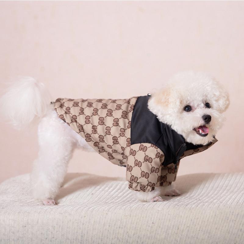 Puppy Kitten Fashionable Clothes Autumn Winter Cute Jackets Small Medium-Sized Dogs Outfits Thick Warm Cotton Coats Pet Clothing
