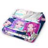 KPop Demon Hunters Super Soft Blanket  Students Plush Throw Blanket Graphic Living Room Flannel Bedspread Sofa Bed Cover