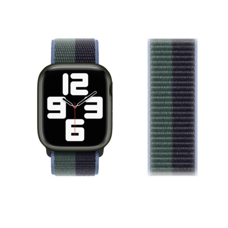 Pasek Nylonowy z Pętelką Do Pasków Apple Watch 44mm 40mm 49mm 41mm 45mm 46mm paski Bransoleta iWatch Seria 7 6 5 se 8 9 ultra 2 3 10 11