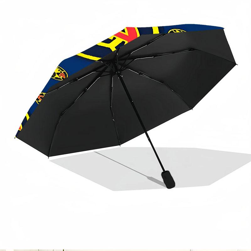 Club America Print Automatic Open Close Umbrella, Portable Foldable Umbrella, for Outdoor Commute Camping Trip, Ideal Birthday Gift