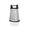 Stainless Steel Multi-functional Four-side Grater with Storage Box Non-slip Base Vegetable Slicer Upright Vertical Planer Carrot
