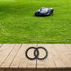 205mm Lawnmower Spikes Robot Mower Traction Spikes Garden Maintenance Reduces Maintenance Costs Tensile Strength For M700 WR142E