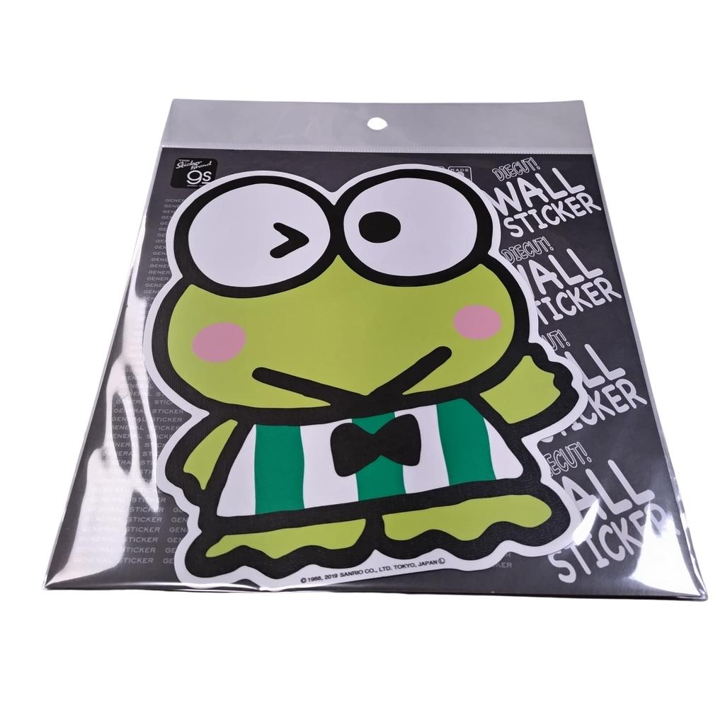 Sanrio Großer Wandaufkleber Kerokero Keroppi Sanrio Aufkleber für Tapete Rauminnendekoration DW012 Kinder