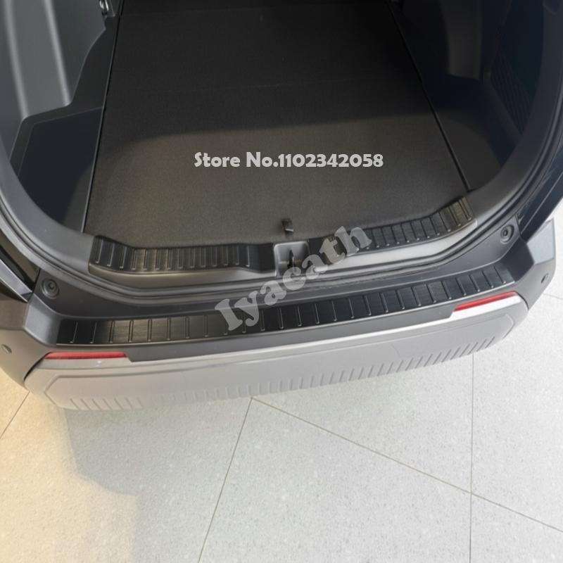 For Toyota RAV4 RAV 4 RAV4 2026 2027 Steel Interior Rear Bumper Tailgate Door Sill Welcome Trunk Tread Plate Molding Accessories