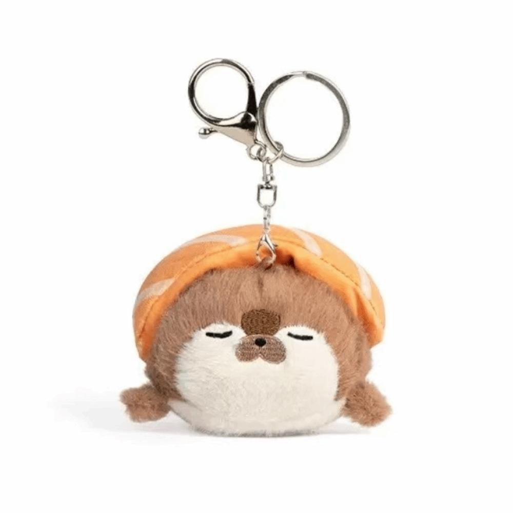 Japanese Style Stuffed Sea Otter Toy Kawaii Pillow Cushion Fried Shrimp Soft Doll  Birthday Gifts