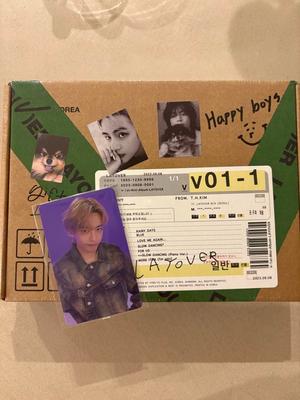 [USED] LAYOVER Taehyung Solo Album Weverse Bonus Trading Card