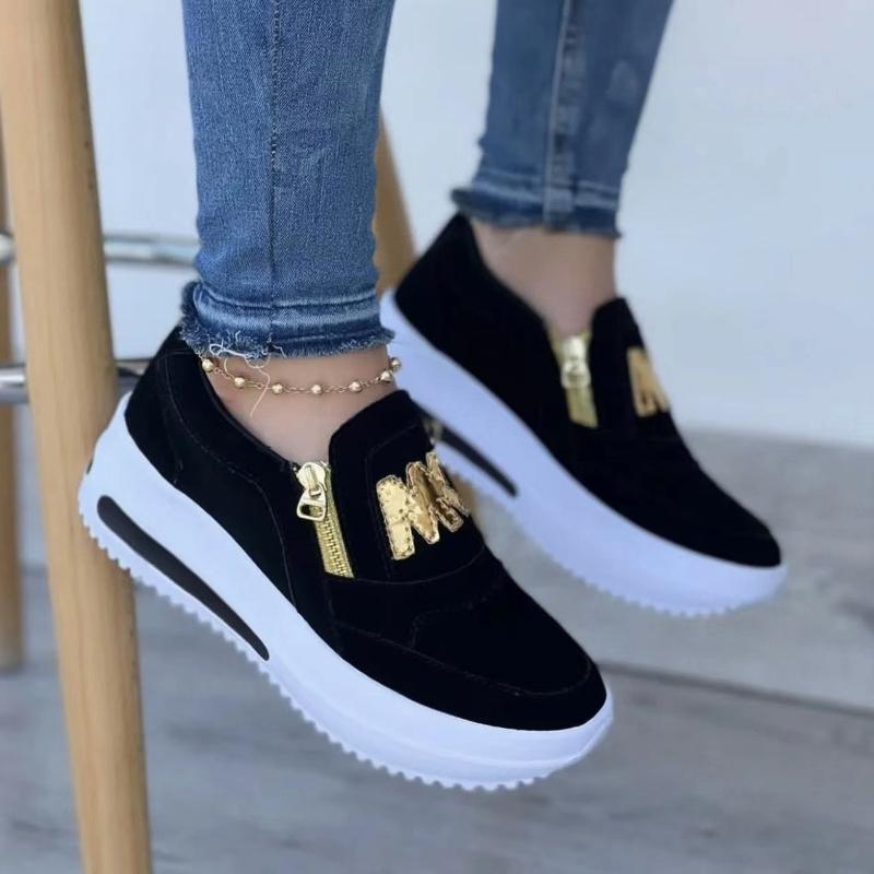 Fashion Women Platform Shoes Casual Slip on Shoes Fashion Loafers Ladies Sneakers Tennis Chaussure Femme Sneaker woman