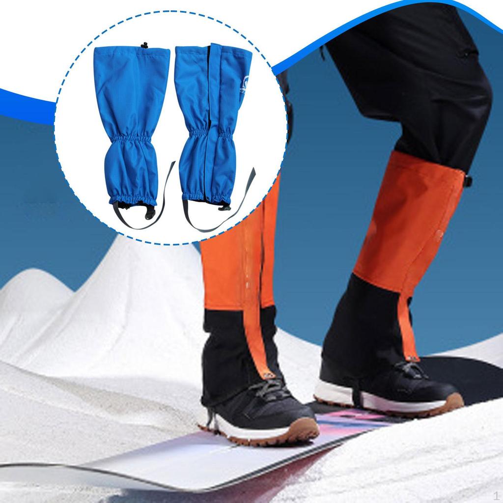 Snow Leg Gaiters Men Women Protective for Outdoor Adventures Hiking Climbing