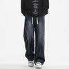 NASA NOAH Men's American Retro Loose Straight-Leg Jeans