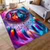 15 Sizes Wolf Head Dream Catcher Carpet Fashion Mat Non -slip Carpet Rug Outdoor Carpet Door Mat Play Mat Baby Birthday Gift