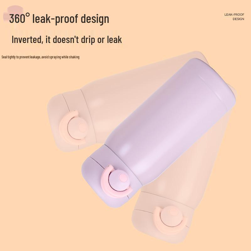 Trendy Mini Pocket 304 Stainless Steel Insulated Cup for Kids - Portable and Cute Pop-Up Design