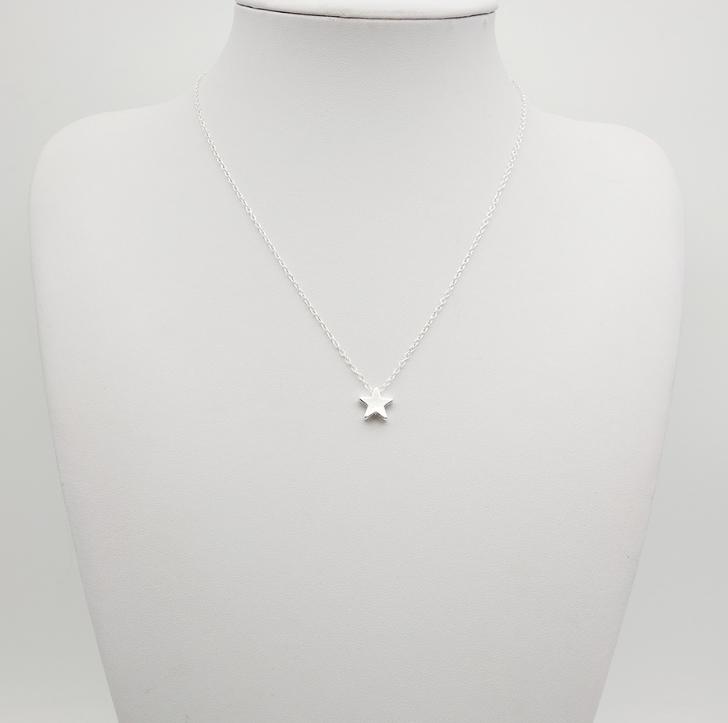 Новый горячий стиль Более модный Звезда Подвеска Ключица Свитер Ожерелье Украшения серебряный