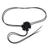 Thin Flower Fabric Waist Belt Women Decorative Dress Sub Accessory Soft Rope