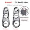 1/3 Pcs 6-in-1 Heavy-Duty Zinc Alloy Tool Universal Faucet Aerator Key Wrench For Kitchen & Bathroom Spouts DIY Accessories