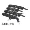 Sex toys sm props anti-back bondage cross buckle plush 3-piece set sm tuning binding handcuffs foot cuffs adult self bondage